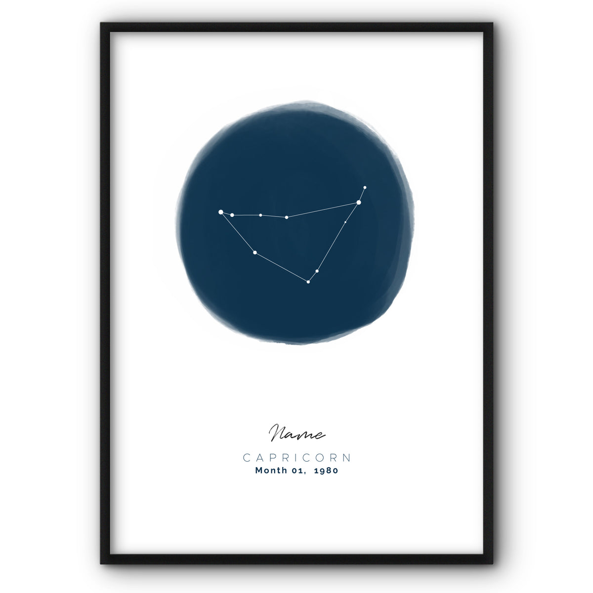 Zodiac Sign Constellation Canvas Print Poster Wall Art – The Style Habitat