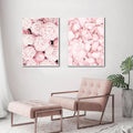 Pink Flowers Canvas Print No4