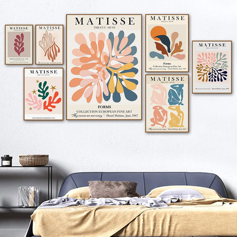 Matisse The Cut-Outs No4 Canvas Print