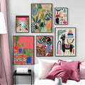 Bright Colours And Patterns Art Print