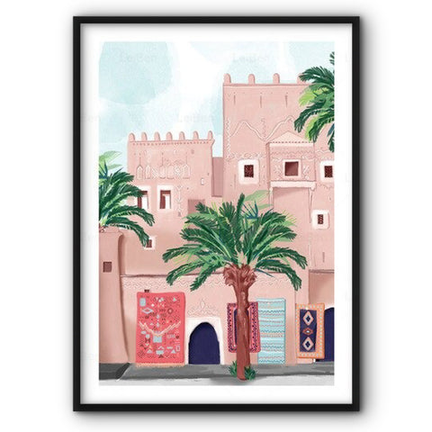 Morocco City Canvas Print