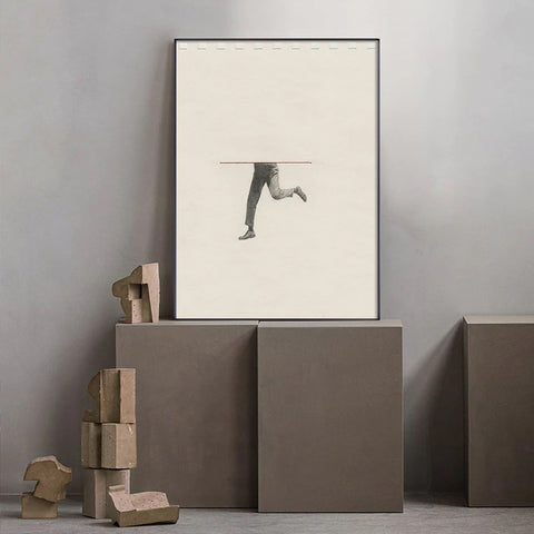running-man-art-print