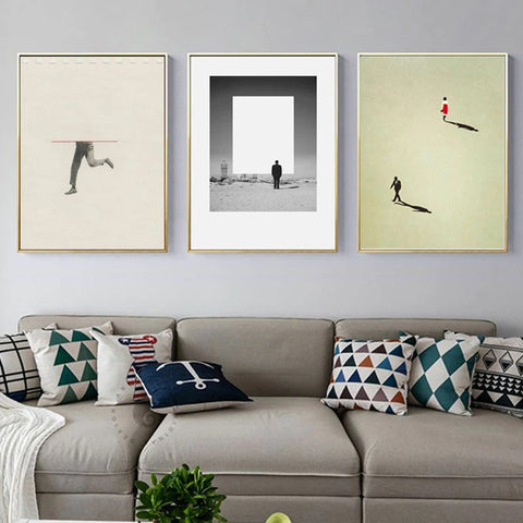 running-man-art-print