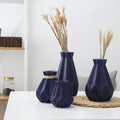 Blue Scandi Porcelain Vase