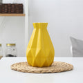 Yellow Scandi Porcelain Vase