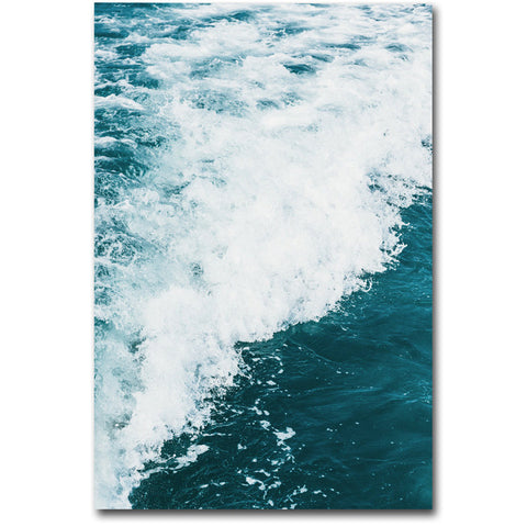 Ocean Foam Canvas Print