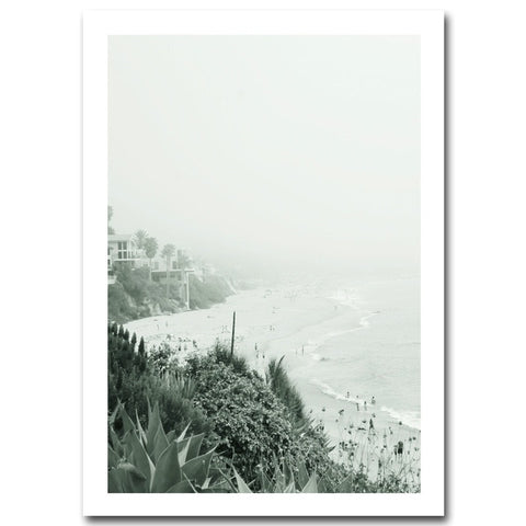 Ocean Shore View Canvas Print