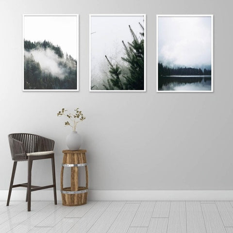 Pine Forest Canvas Print