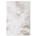Dream On White Feathers Canvas Print