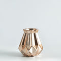 Rose Gold Scandi Porcelain Vase