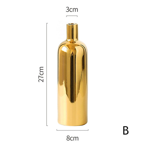 Shiny Gold Vase