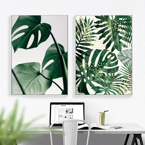 monstera-leaves-canvas-print-1