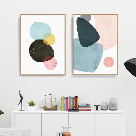 Abstract Geometry Canvas Print 2