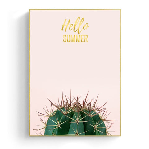 summer-cactus-canvas-poster