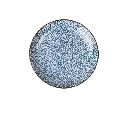 Oriental Style Round Dinner Plate