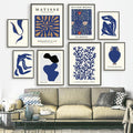 Matisse Papiers Decoupe No4 Canvas Print