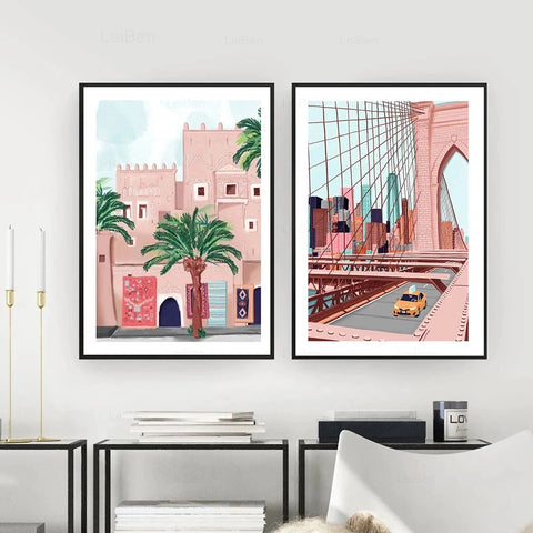 New York Tiny's Canvas Print