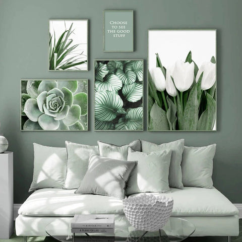 green-rose-canvas-print