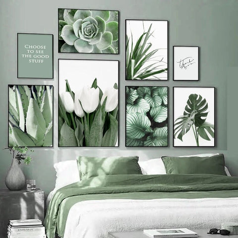 green-rose-canvas-print