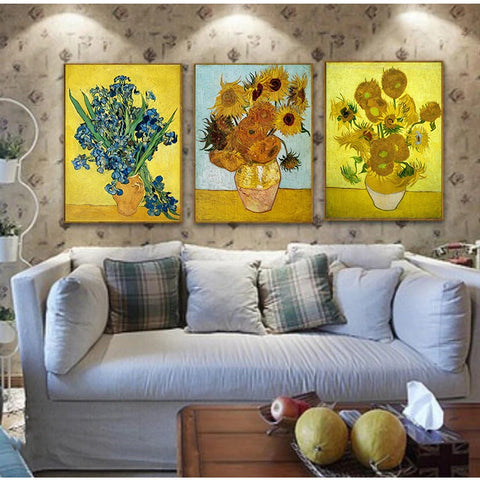 Van Gogh Sunflowers No2 Canvas Print